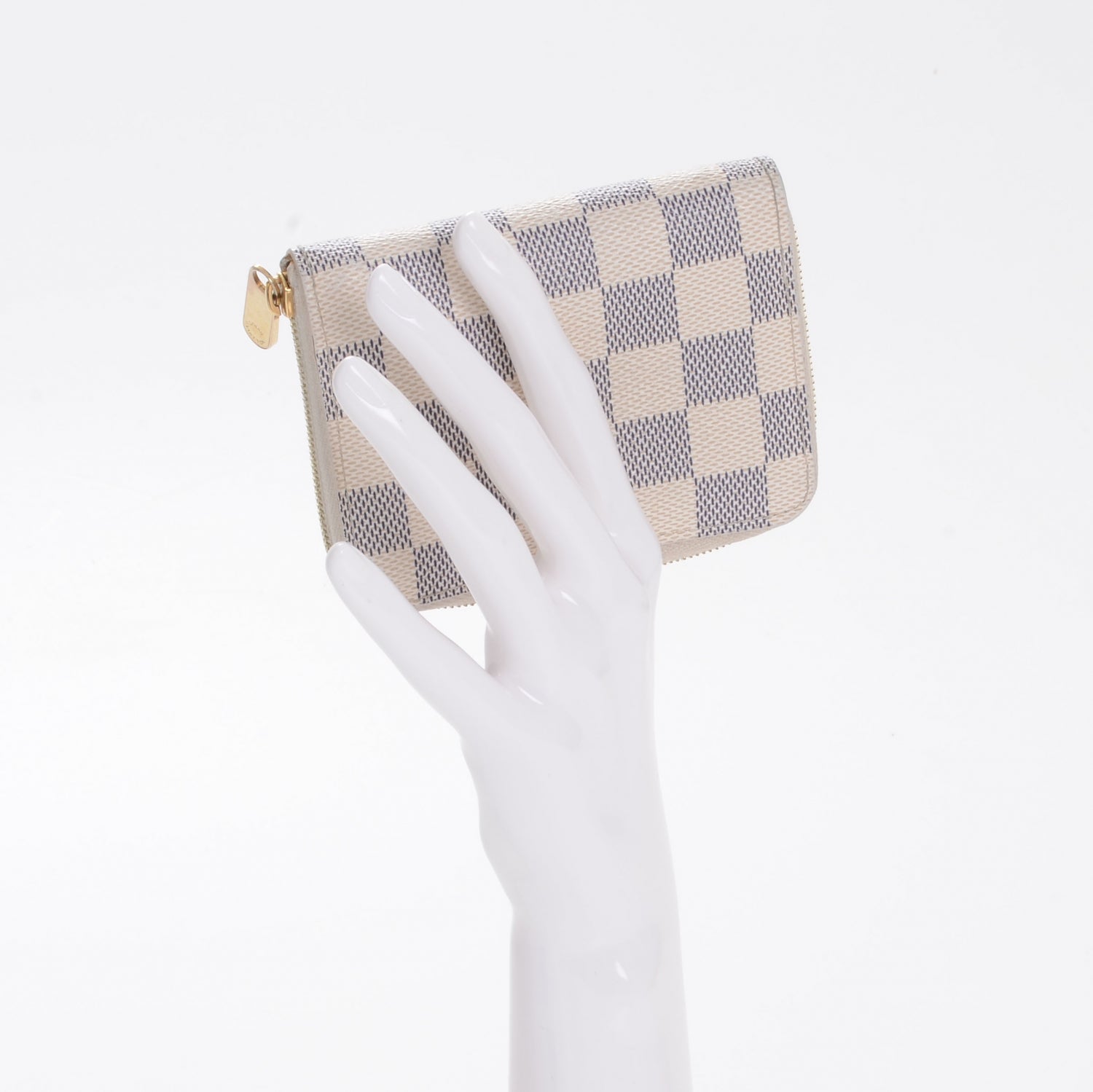 Louis Vuitton Damier Azur Zippy Coin Purse 2 of 8