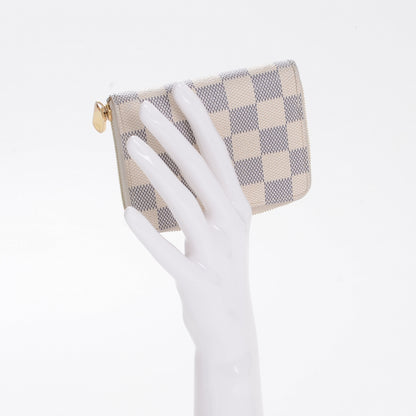 Louis Vuitton Damier Azur Zippy Coin Purse 2 of 8