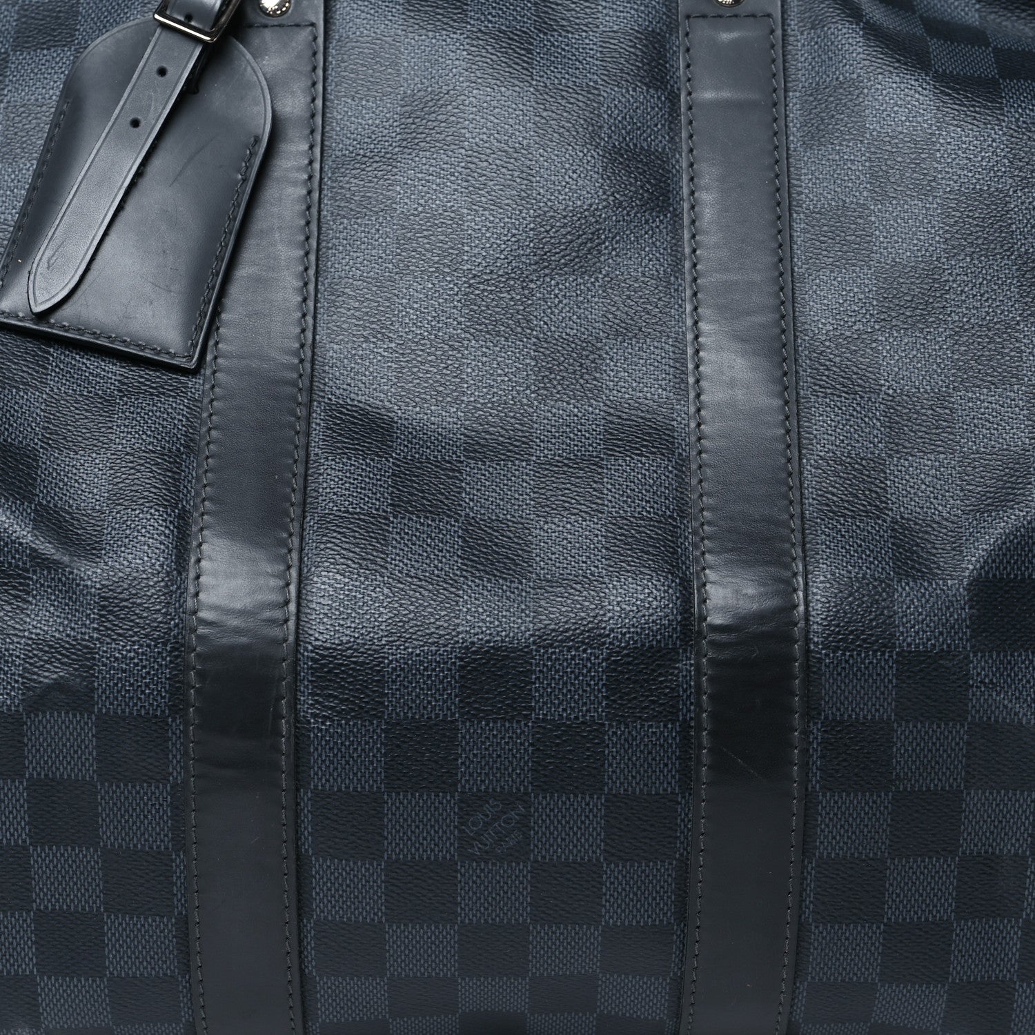 Louis Vuitton Damier Cobalt Keepall Bandouliere 45 6 of 12