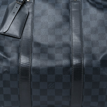 Louis Vuitton Damier Cobalt Keepall Bandouliere 45 6 of 12