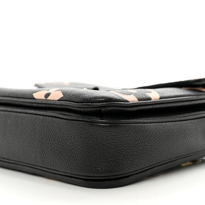 Louis Vuitton Empreinte Monogram Giant Pochette Metis Black Beige 9 of 10