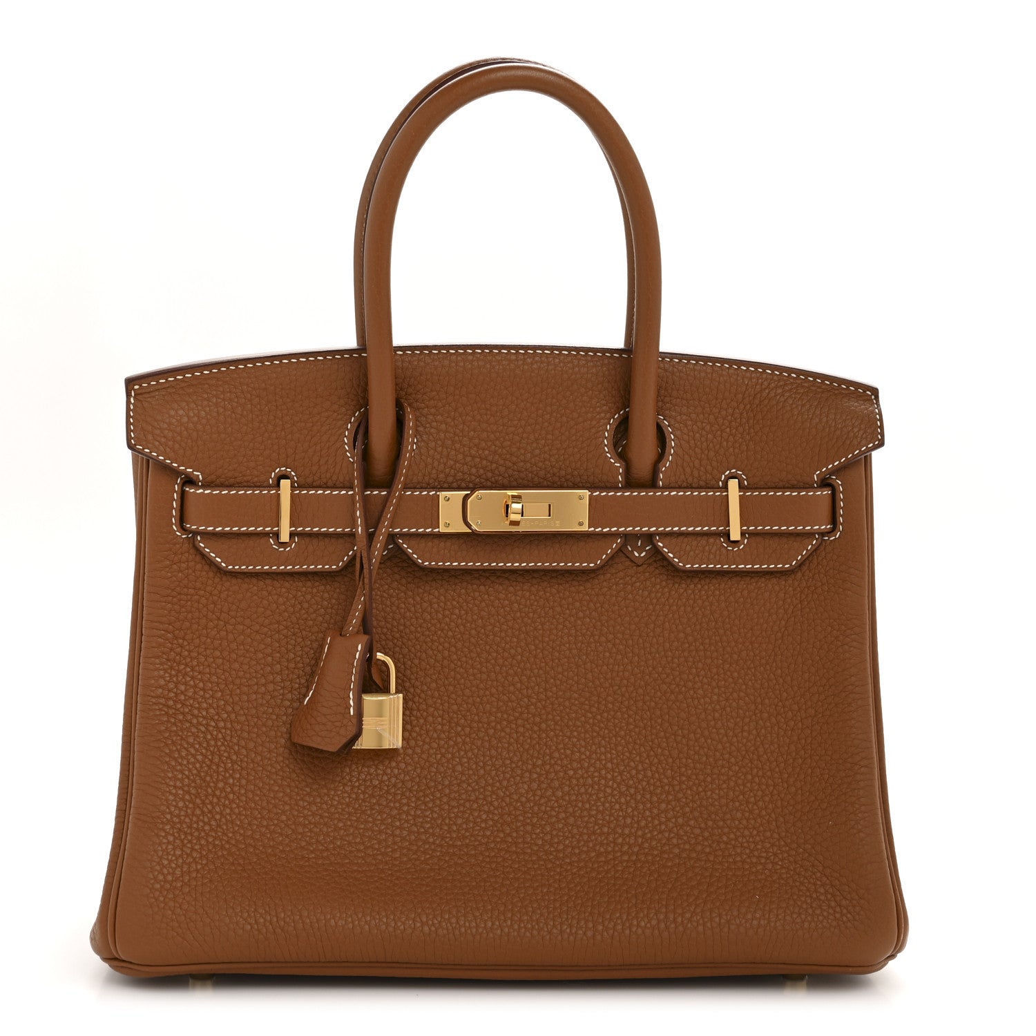 Hermes Togo Birkin 30 Gold 1 of 12
