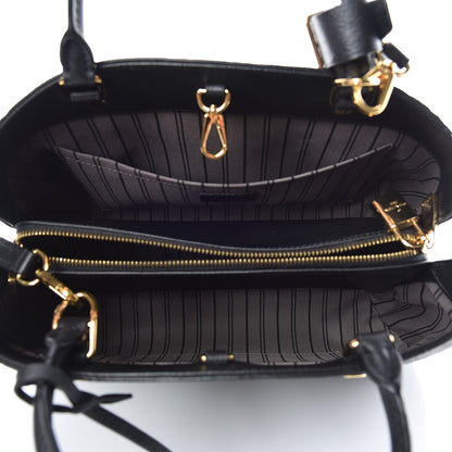 Louis Vuitton Empreinte Montaigne MM Black 8 of 12