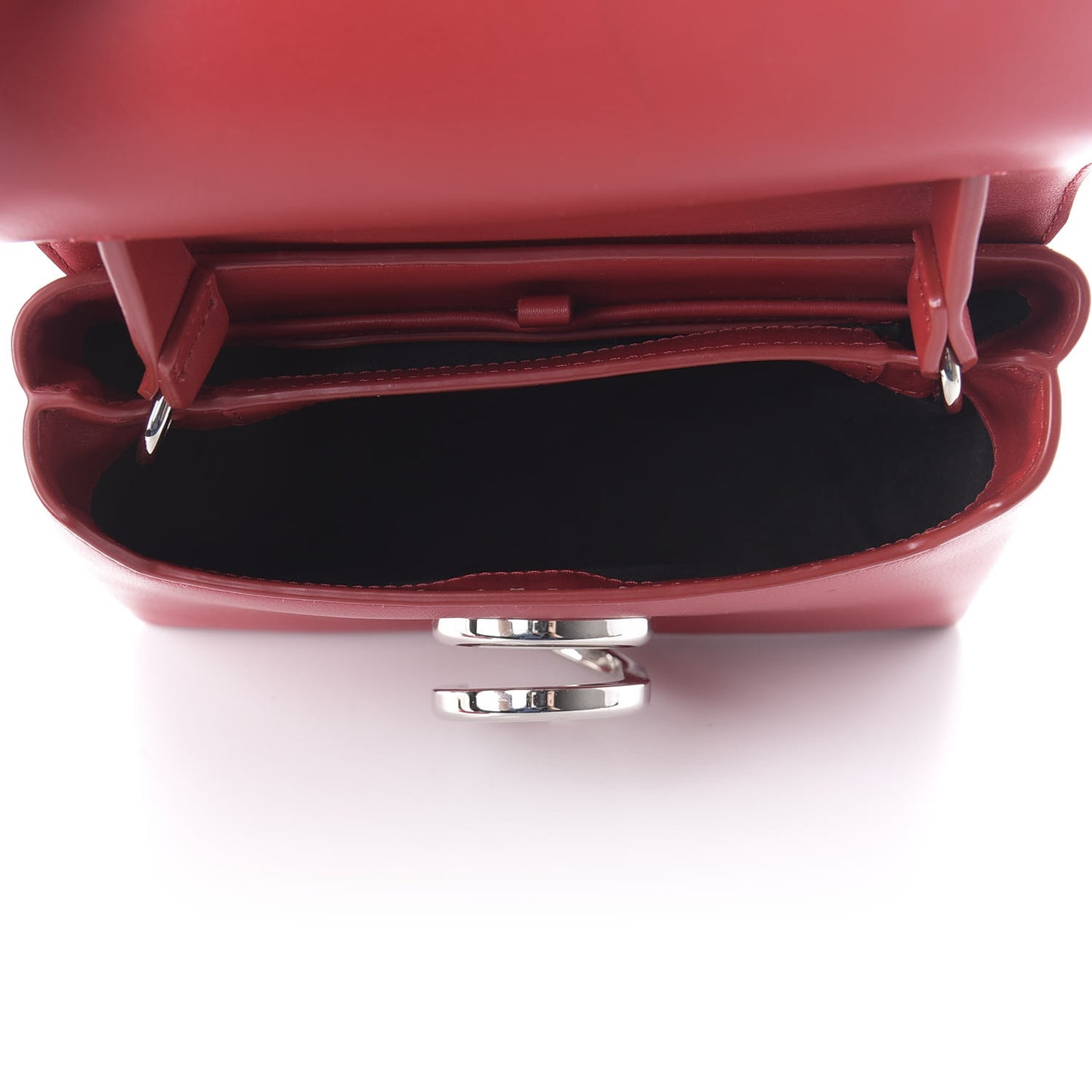 3.1 Smooth Calfskin Mini Alix Top Handle Satchel Red