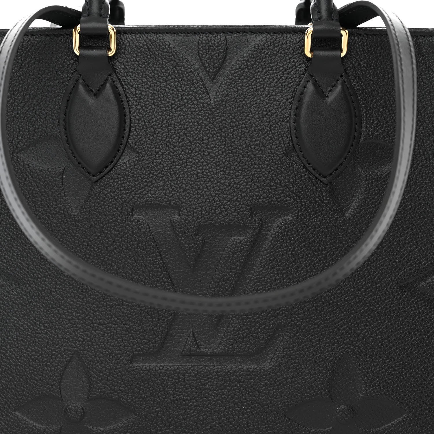 Louis Vuitton Empreinte Monogram Giant Onthego MM Black 7 of 9