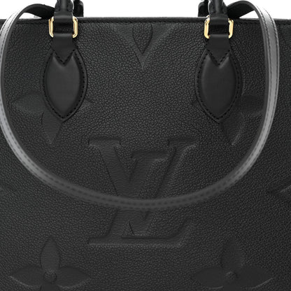 Louis Vuitton Empreinte Monogram Giant Onthego MM Black 7 of 9