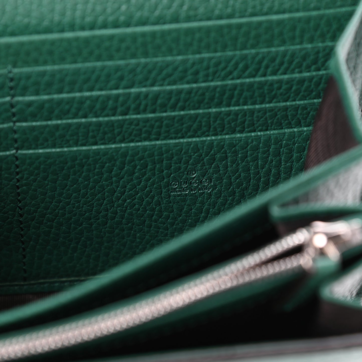 Calfskin Mini Dionysus Chain Wallet Emerald