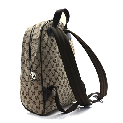 Gucci Monogram Travel Backpack Dark Brown 3 of 9