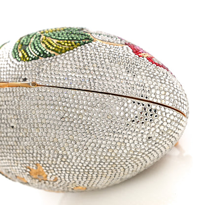 Judith Leiber Crystal Rose Egg Minaudiere Clutch Multicolor 8 of 12