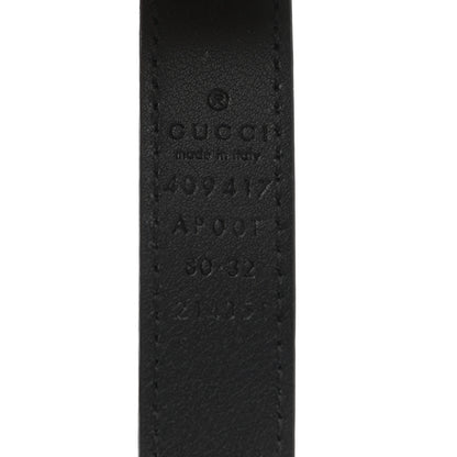 Gucci Calfskin Double G 20mm Belt 80 32 Black 5 of 5