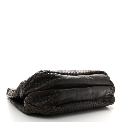 Bottega Veneta Nappa Intrecciato Large Campana Hobo Ebano 4 of 10