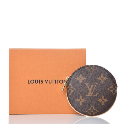 Louis Vuitton Monogram Round Coin Purse 7 of 7
