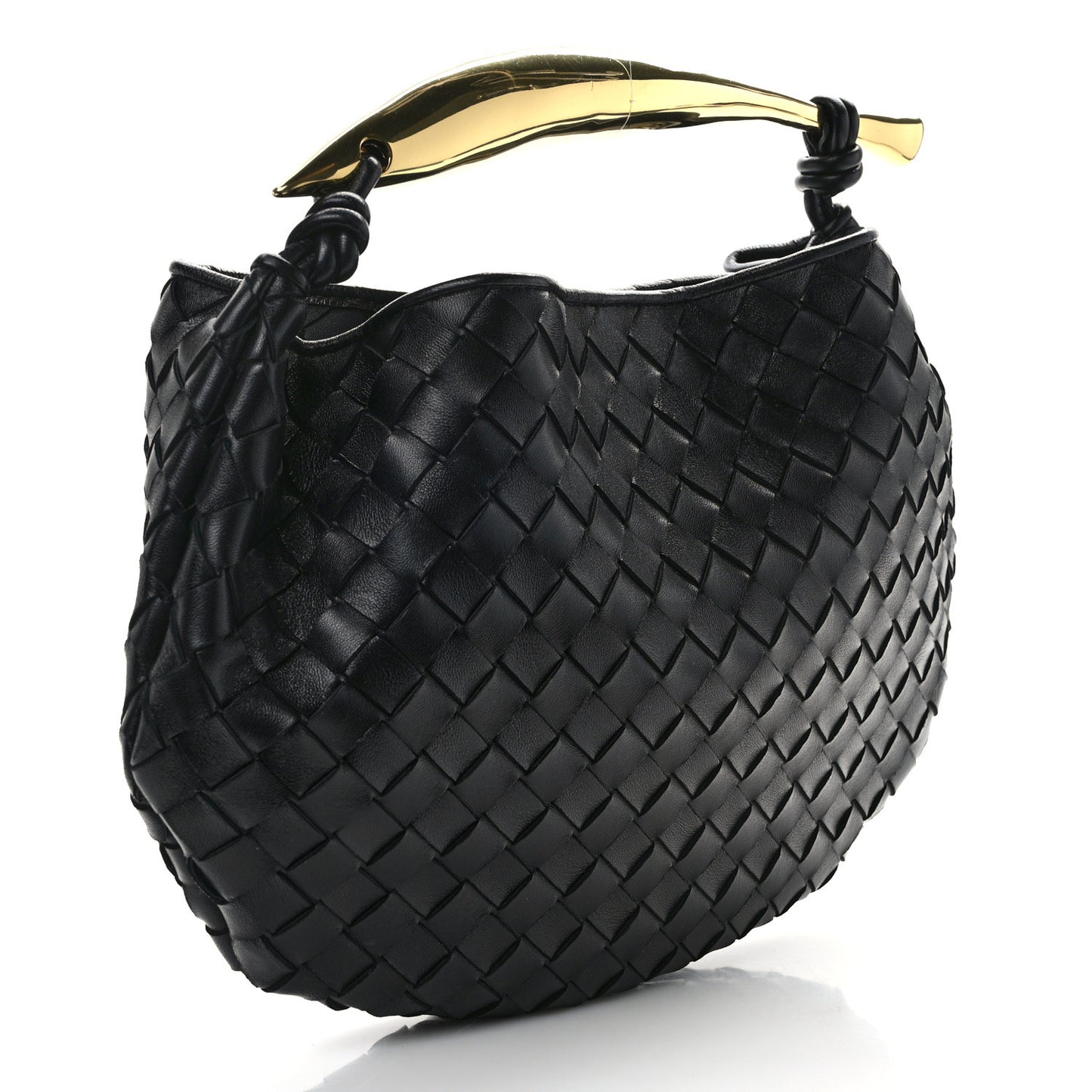 Nappa Intrecciato Sardine Bag Black