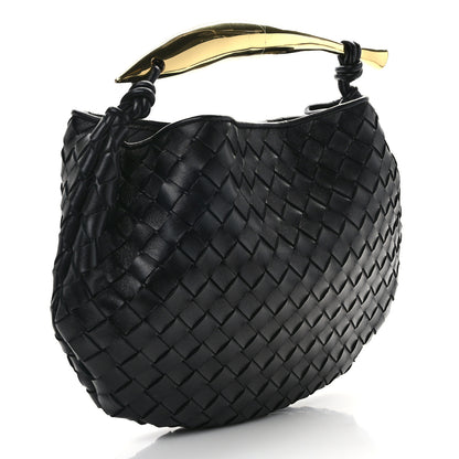 Bottega Veneta Nappa Intrecciato Sardine Bag Black 3 of 9