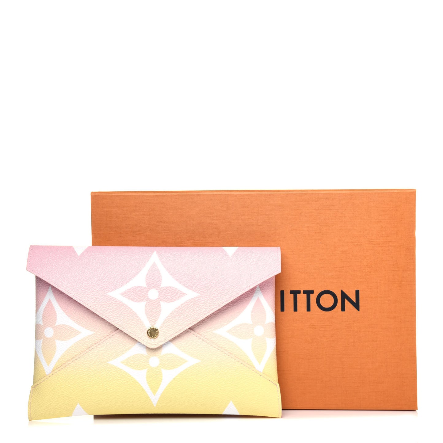 Monogram Giant By The Pool Large Kirigami Pochette Pink