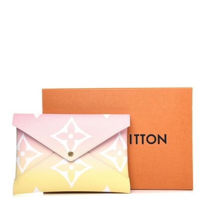 Louis Vuitton Monogram Giant By The Pool Large Kirigami Pochette Pink 11 of 11