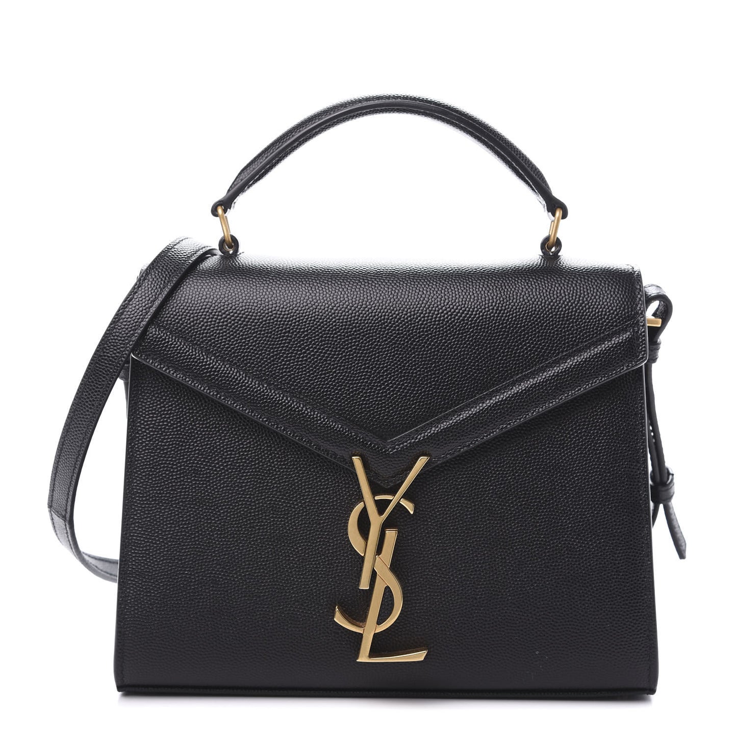 Grain de Poudre Mini Classic Monogram Cassandra Top Handle Black Rouge Legion