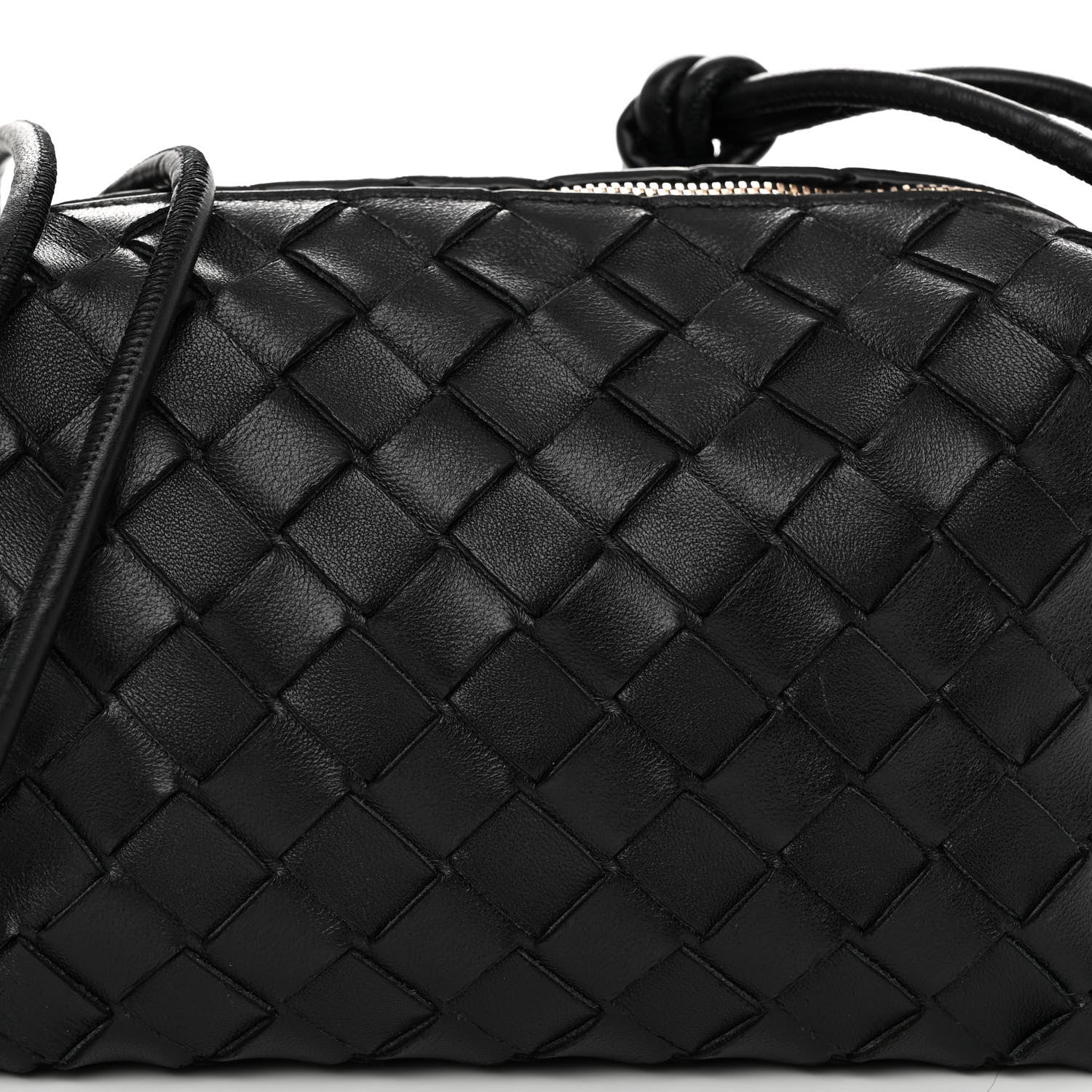 Bottega Veneta Nappa Intrecciato Mini Loop Camera Bag Black 7 of 9