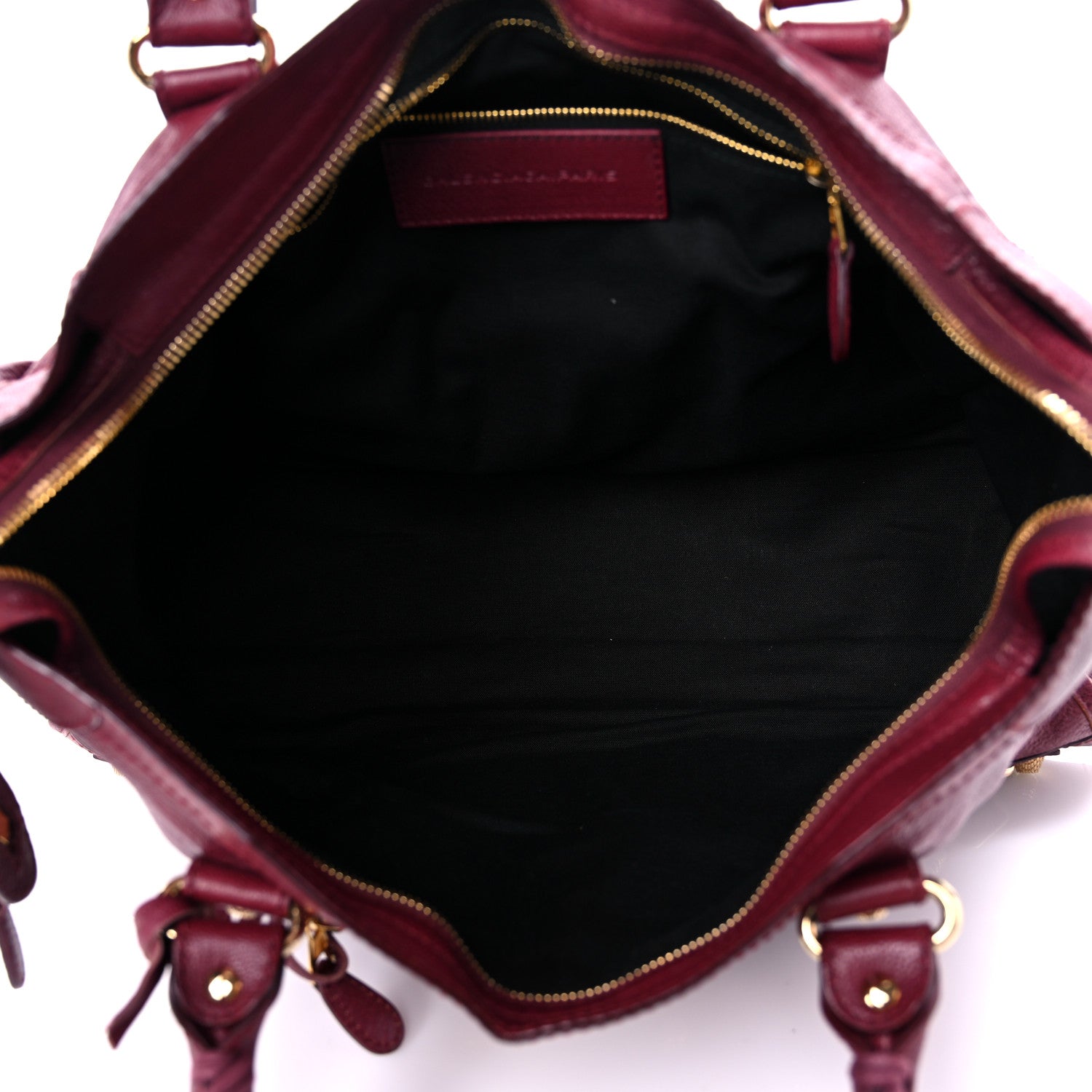 Balenciaga Chevre Hamilton Giant 12 Gold Hardware City Bordeaux 5 of 13