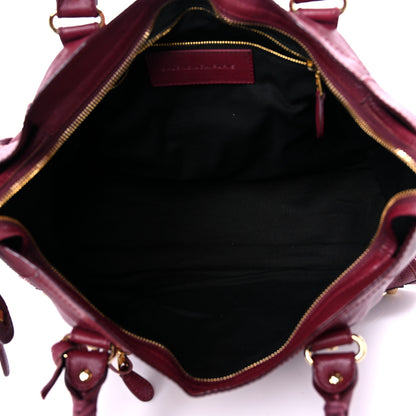 Balenciaga Chevre Hamilton Giant 12 Gold Hardware City Bordeaux 5 of 13