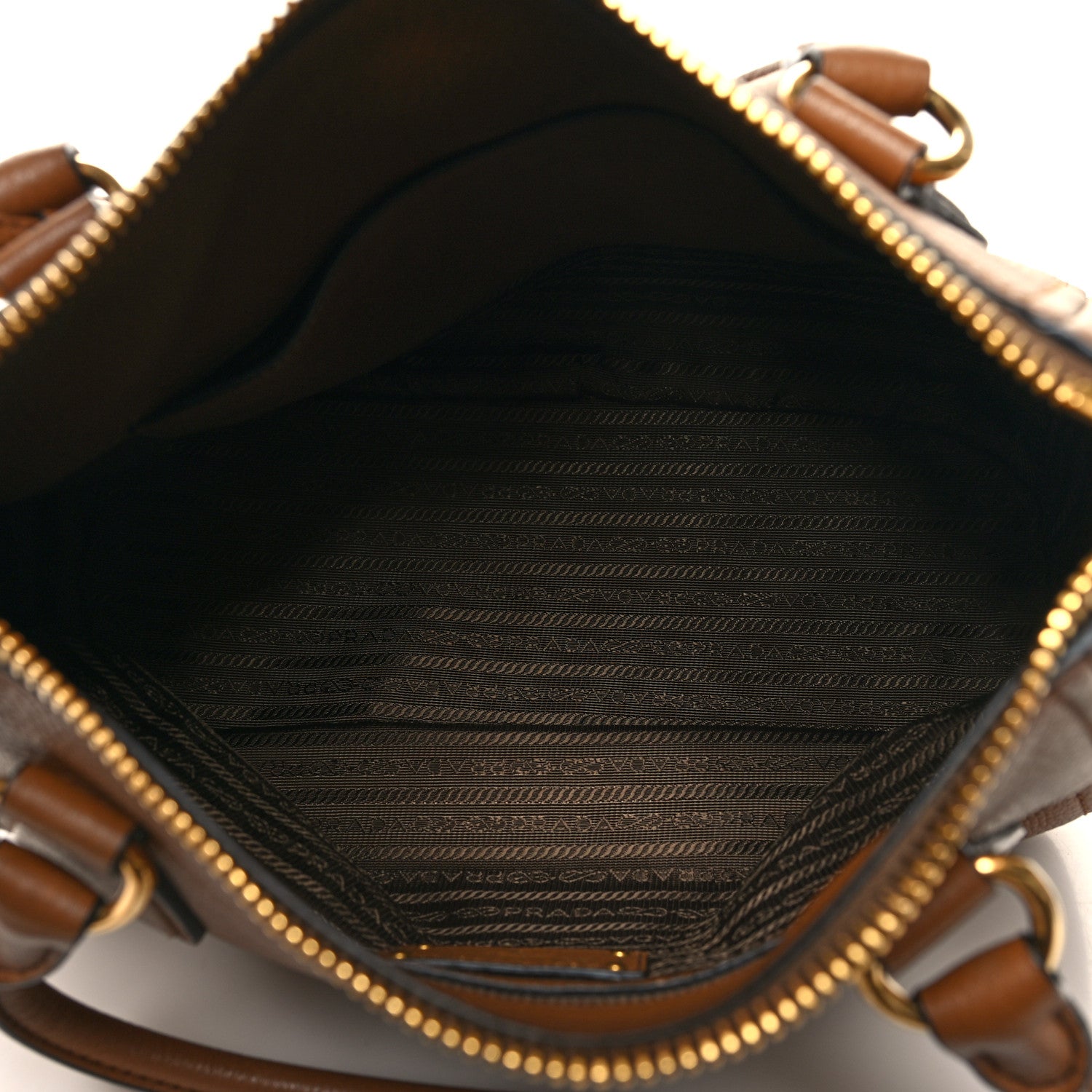 Prada Vitello Phenix Shoulder Bag Cannella 5 of 11