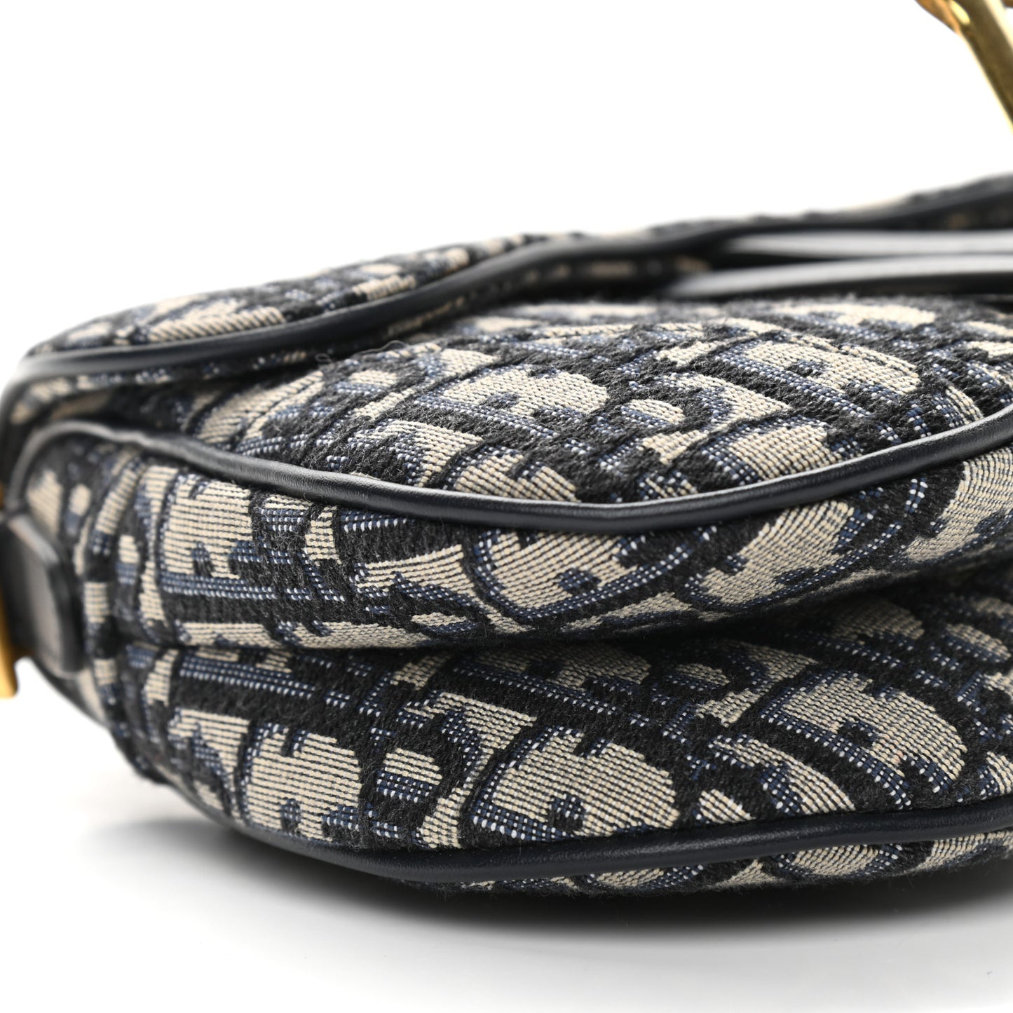 Oblique Mini Saddle Bag Blue