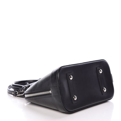 Louis Vuitton Epi Alma BB Black 4 of 9