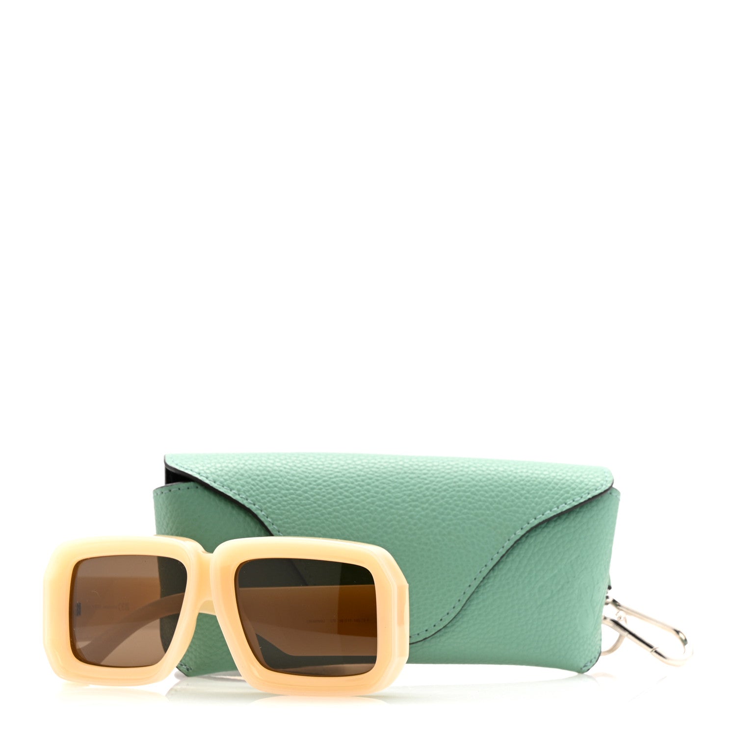 Loewe Acetate Paula's Ibiza Dive In Mask Sunglasses LW40064U Beige 7 of 7