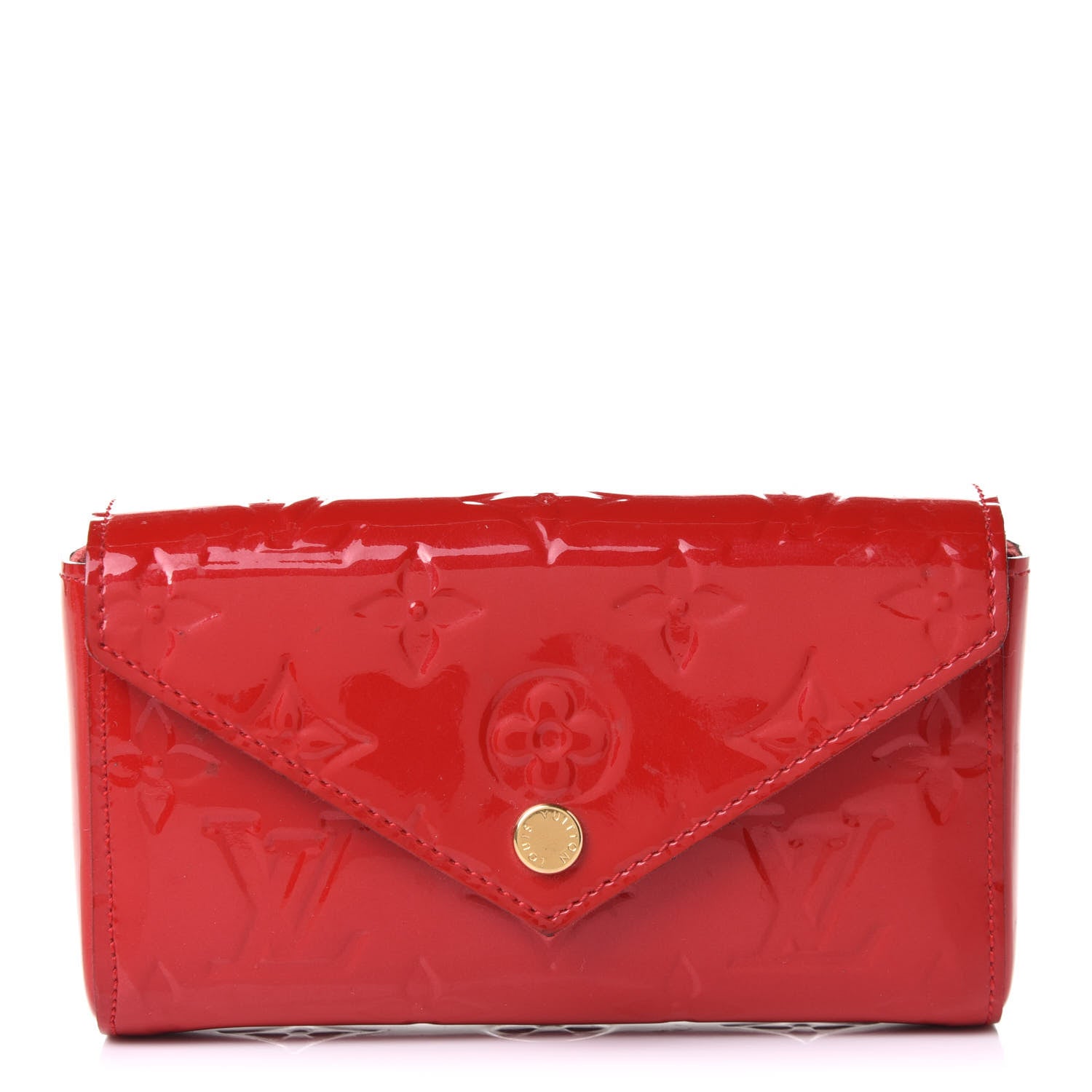 Louis Vuitton Vernis Lucie Pouch Cherry 1 of 9
