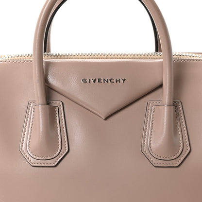 Givenchy Shiny Lord Calfskin Medium Antigona Taupe 8 of 10
