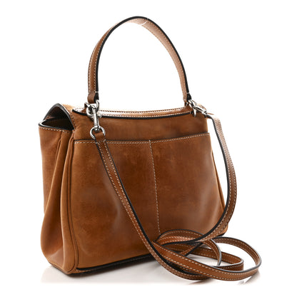 Balenciaga Vegetable Tanned Lambskin Mini Rodeo Top Handle Handbag Tan Cowboy 3 of 12