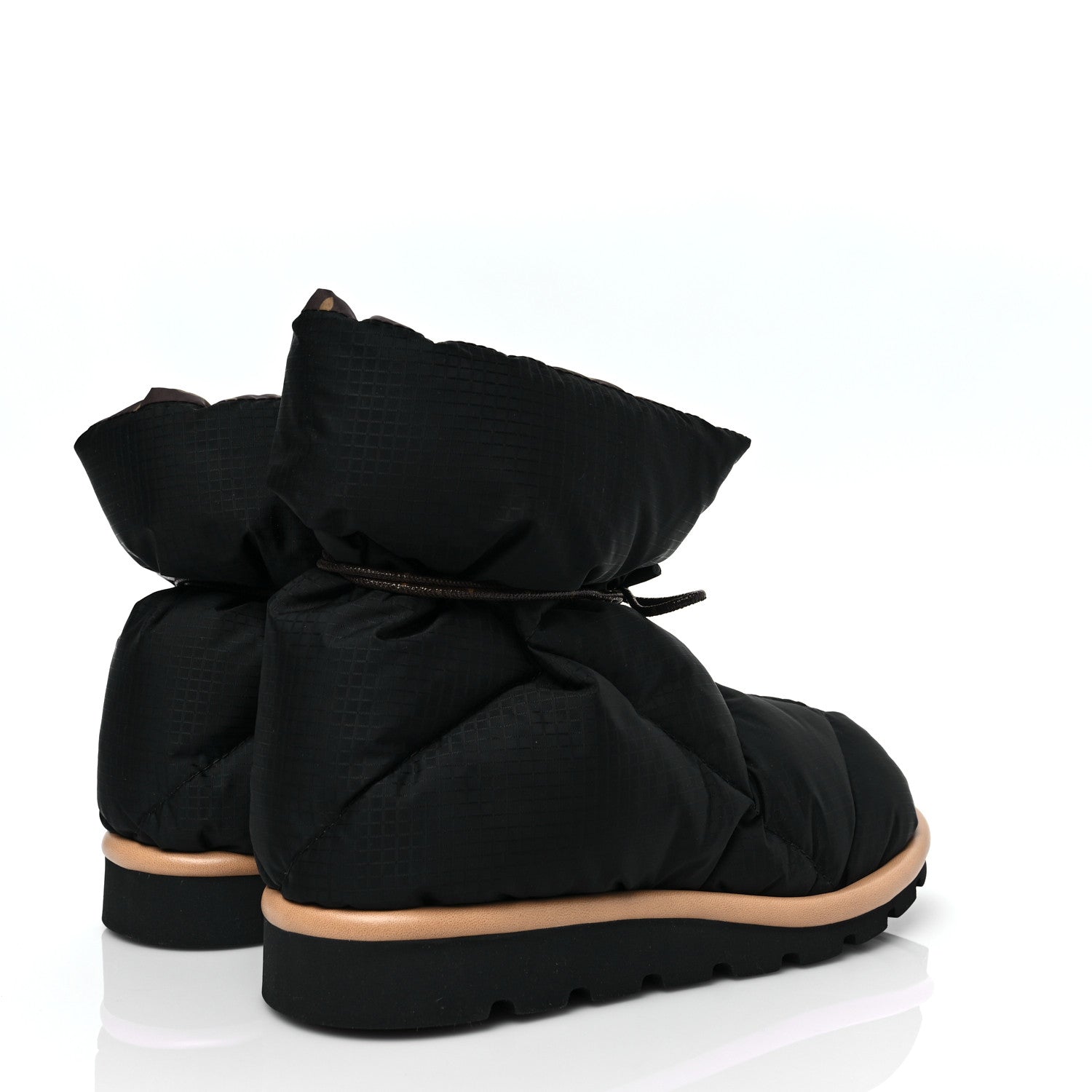 Louis Vuitton Nylon Monogram Pillow Comfort Ankle Boot 39 Black 5 of 10