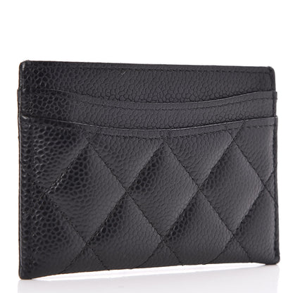 Chanel Caviar Quilted Card Holder Black 3 of 7