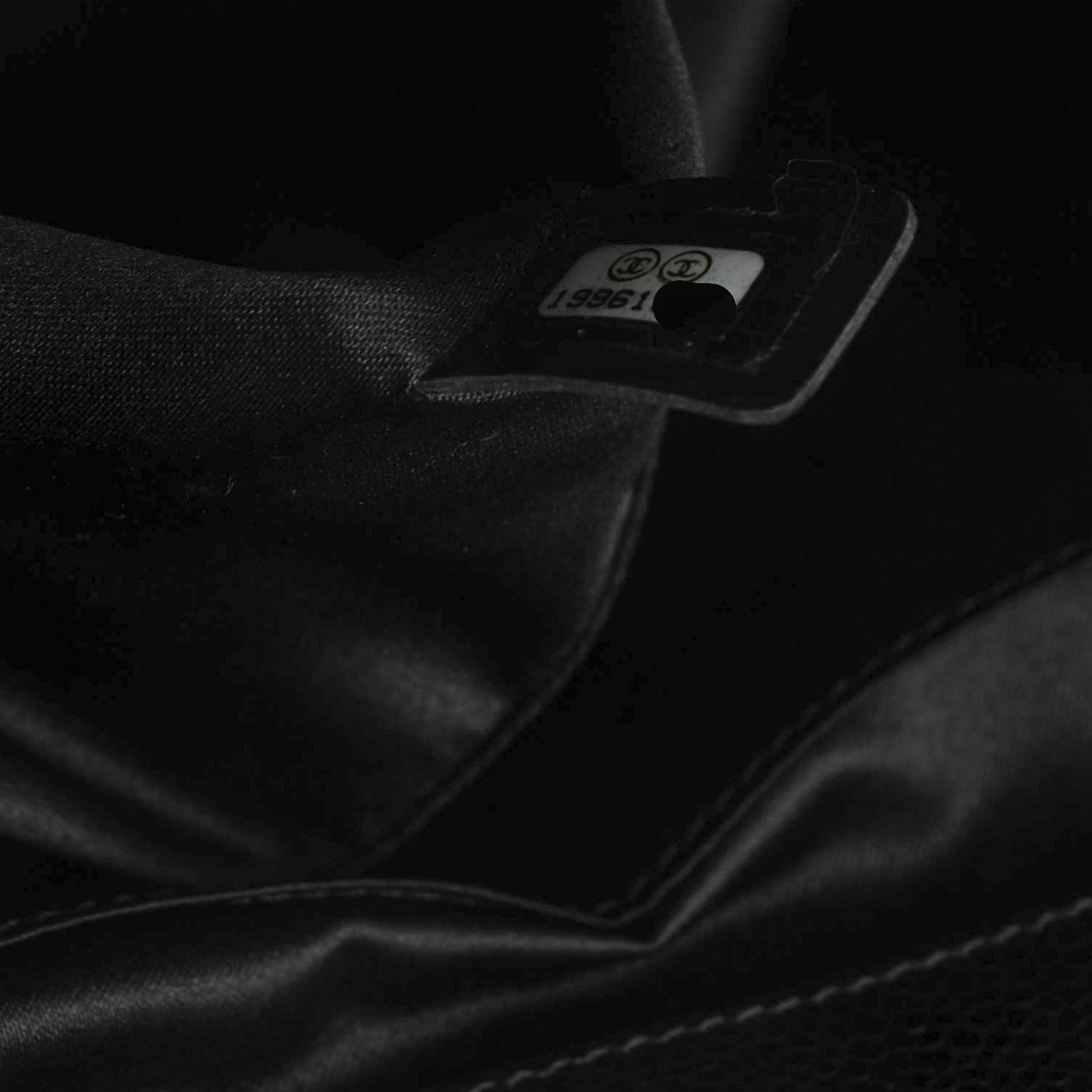Chanel Caviar Quilted Grand Shopping Tote GST Black 7 of 7