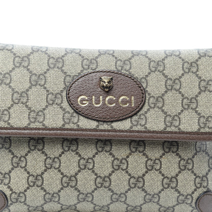 Gucci GG Supreme Monogram Neo Vintage Web Belt Bag Brown 6 of 8