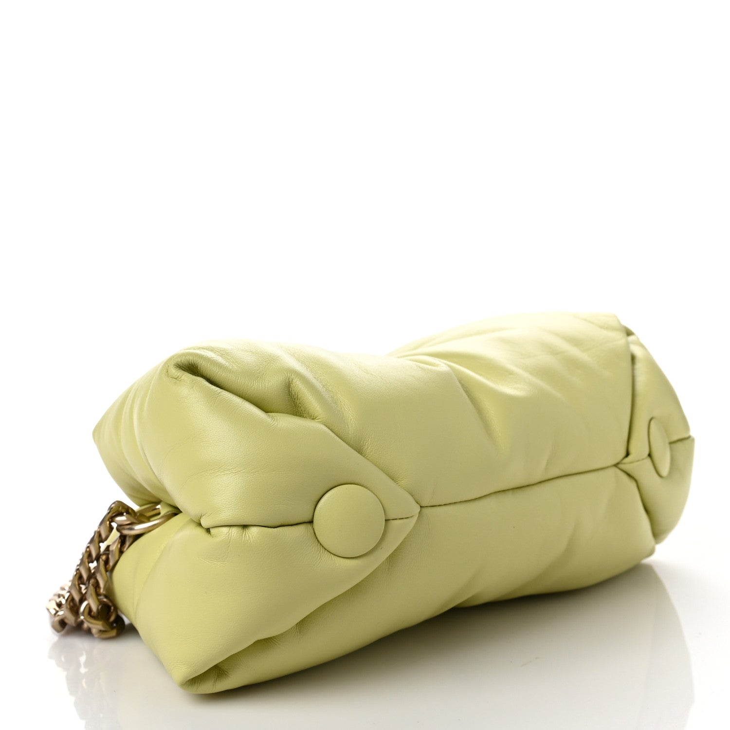 Proenza Schouler Lambskin Puffy Chain Tobo Bag Pale Green 3 of 7