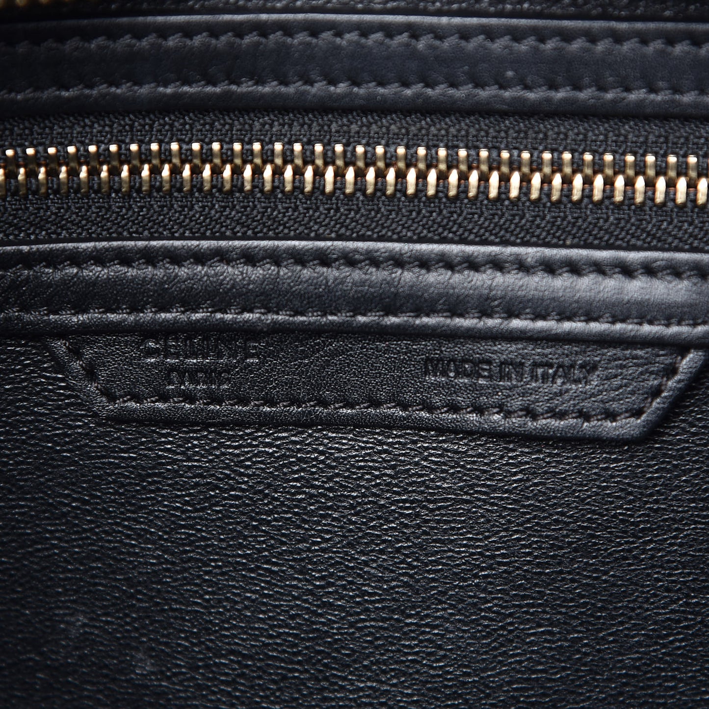 Smooth Calfskin Micro Luggage Black