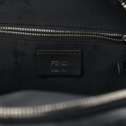 Fendi Shearling Hypnoteyes Mini Backpack Black 6 of 9