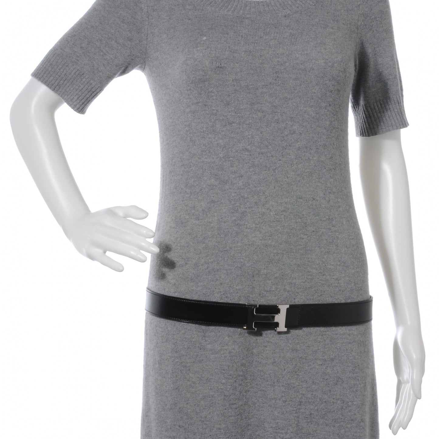 Box and Chamonix Reversible Constance 32mm H Belt 90 Noir Natural