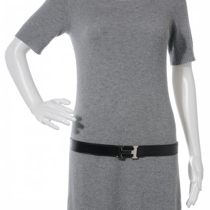 Hermes Box and Chamonix Reversible Constance 32mm H Belt 90 Noir Natural 2 of 6