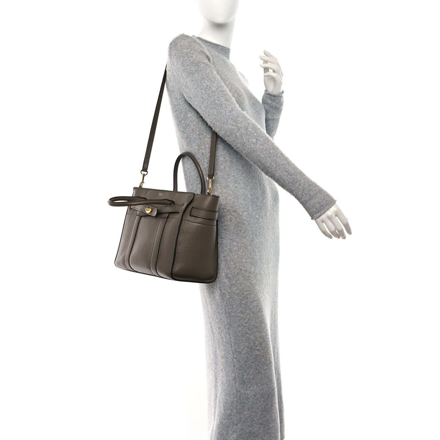 Classic Grain Small Bayswater Zip Tote Clay