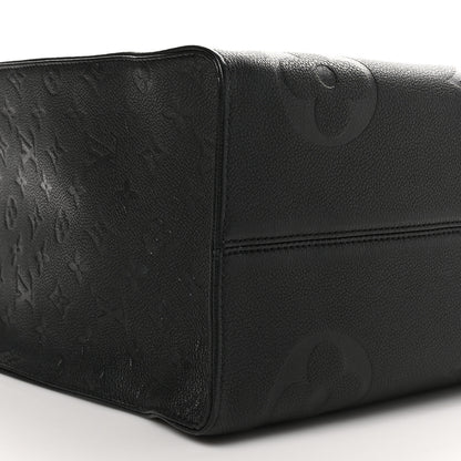 Louis Vuitton Empreinte Monogram Giant Onthego GM Black 8 of 10