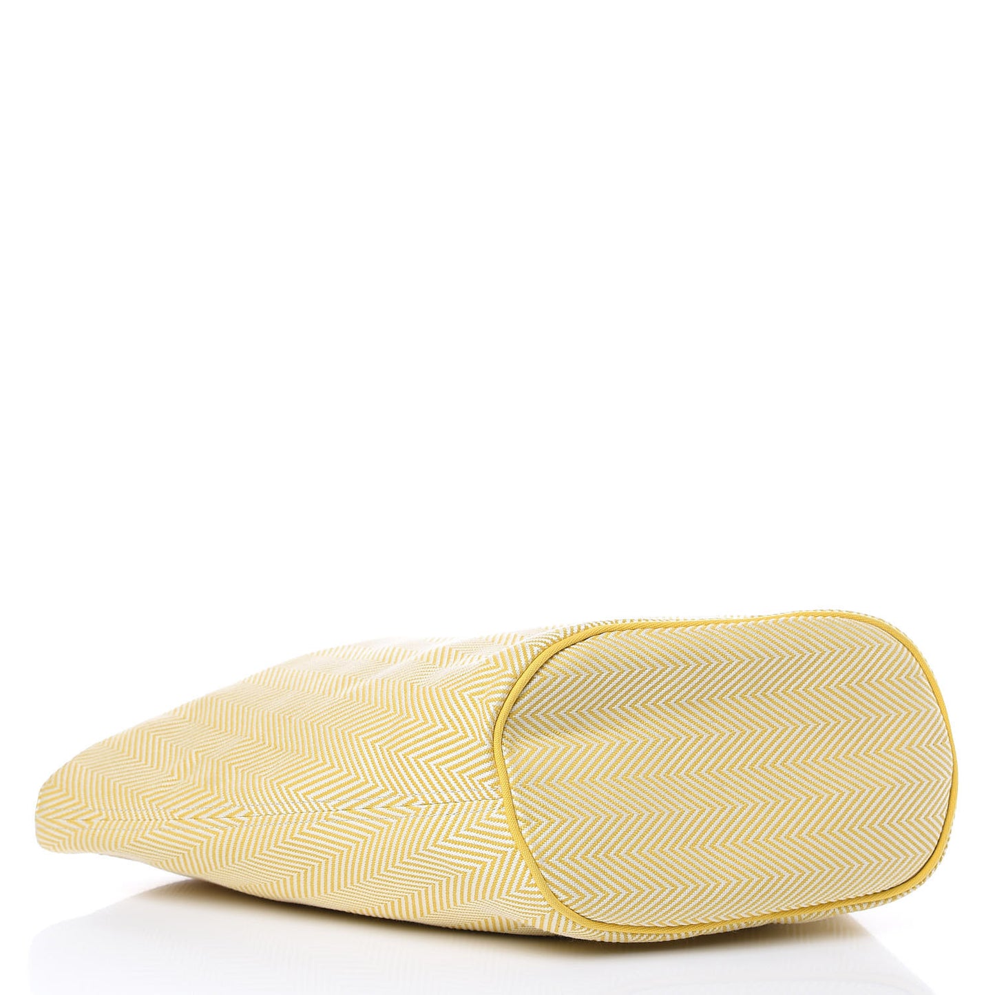 Canvas Panier De Plage Tote Yellow