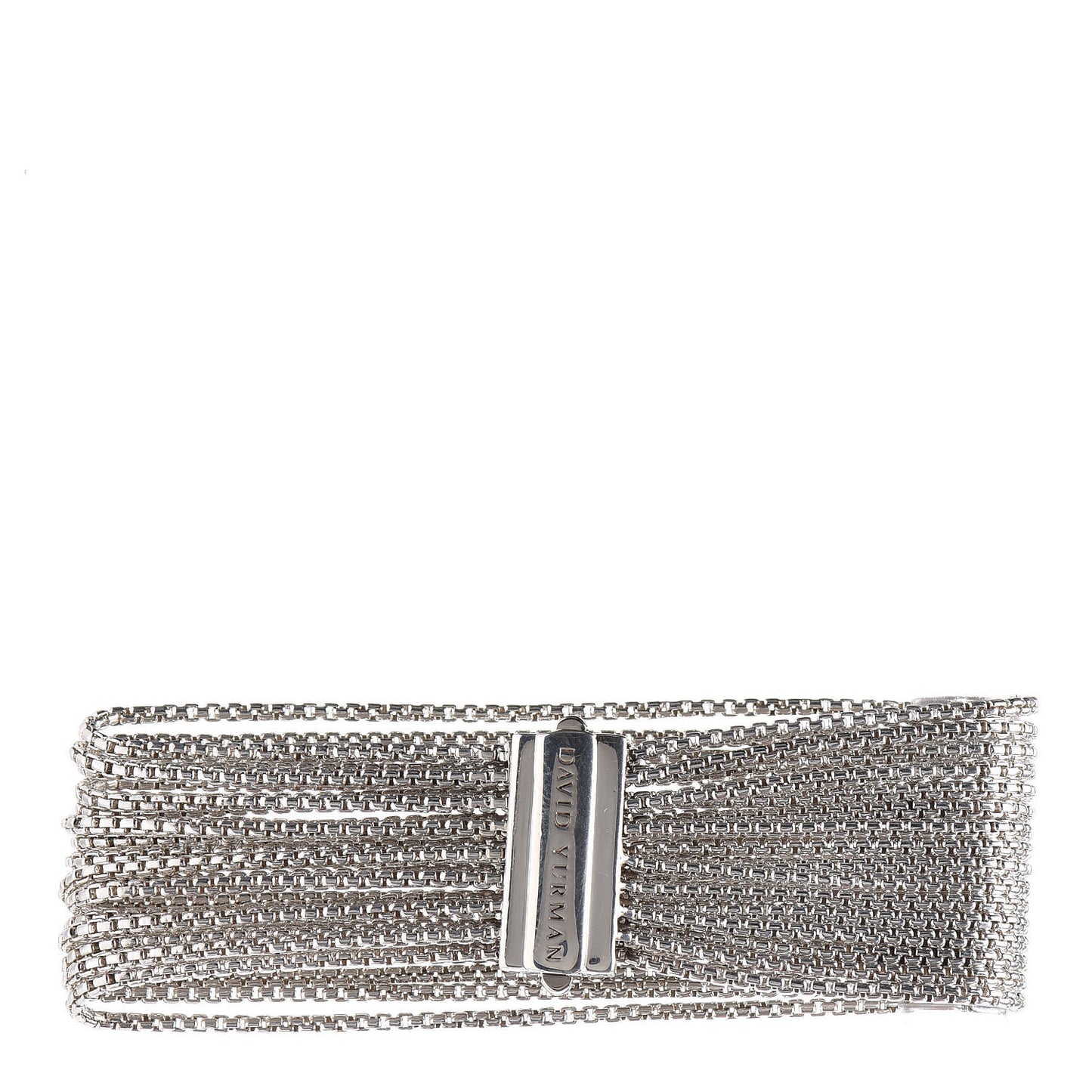 Sterling Silver Multi-Row Box Chain Bracelet