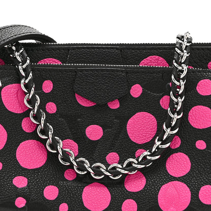 Louis Vuitton LV X YK Empreinte Multi Pochette Accessories Black Fuchsia 8 of 10