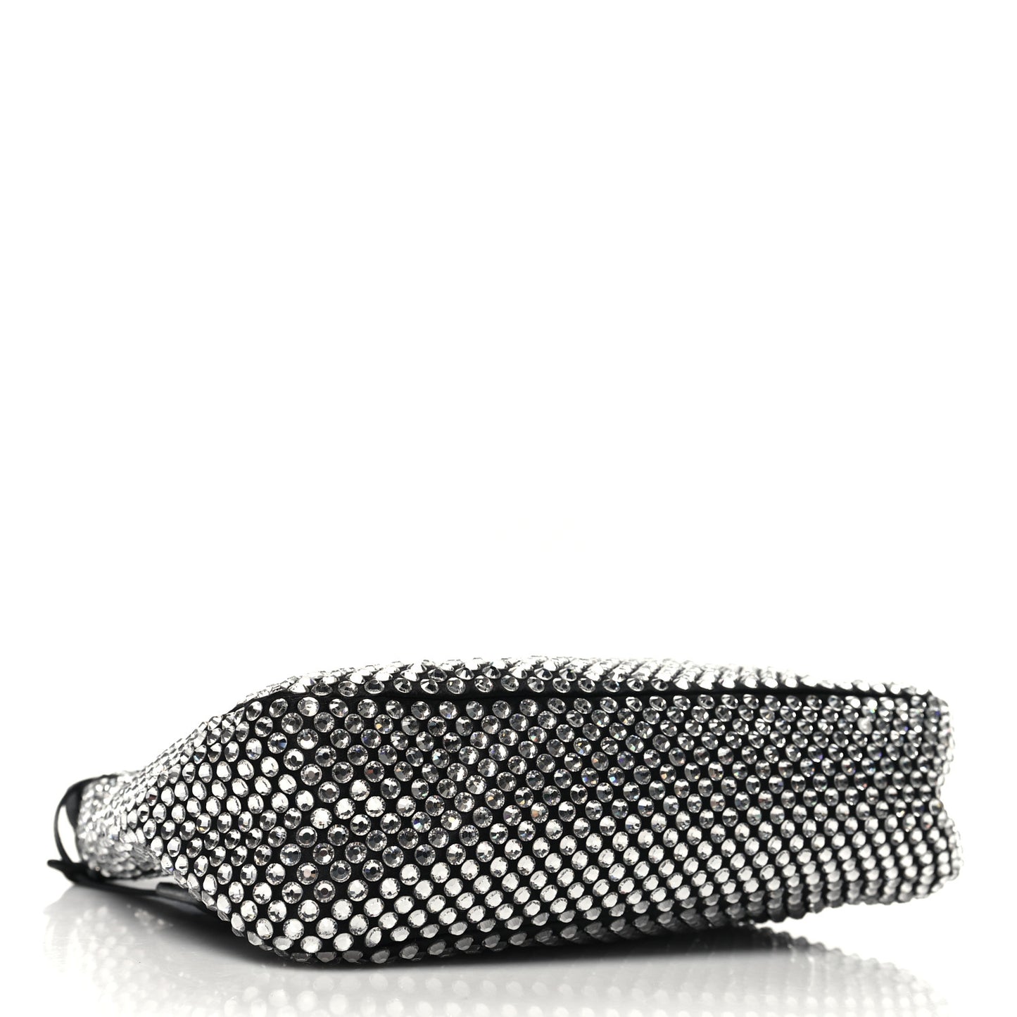 Satin Crystal Mini Re-Edition 2000 Bag Cristal