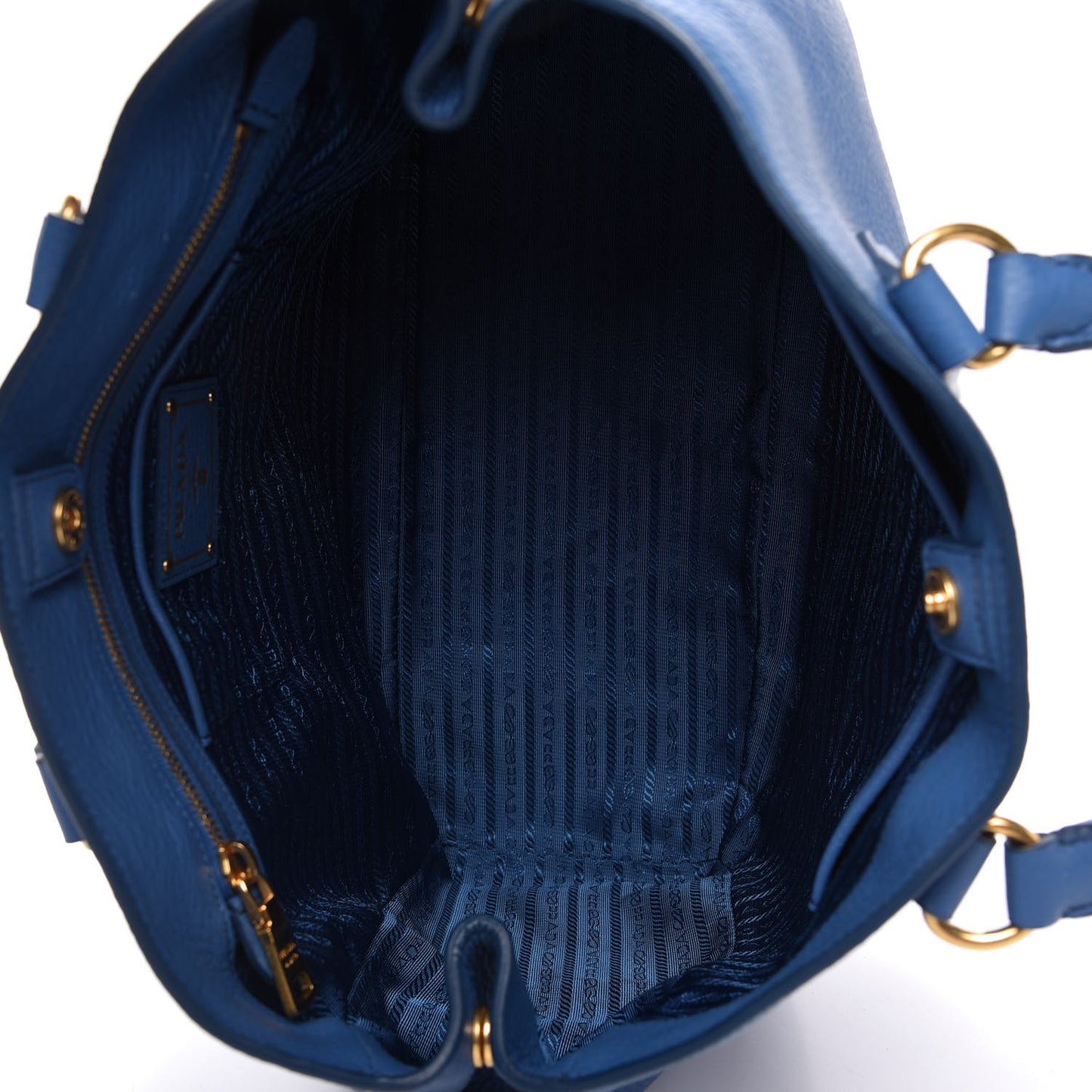 Vitello Daino Tote Cobalto