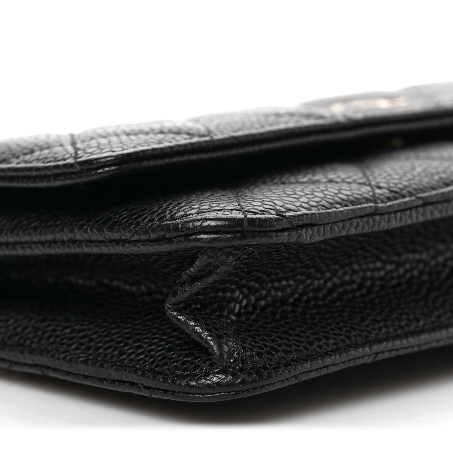 Chanel Caviar Quilted Wallet on Chain WOC Black 8 of 9