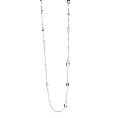 Hermes Sterling Silver Farandole Necklace 120 1 of 6