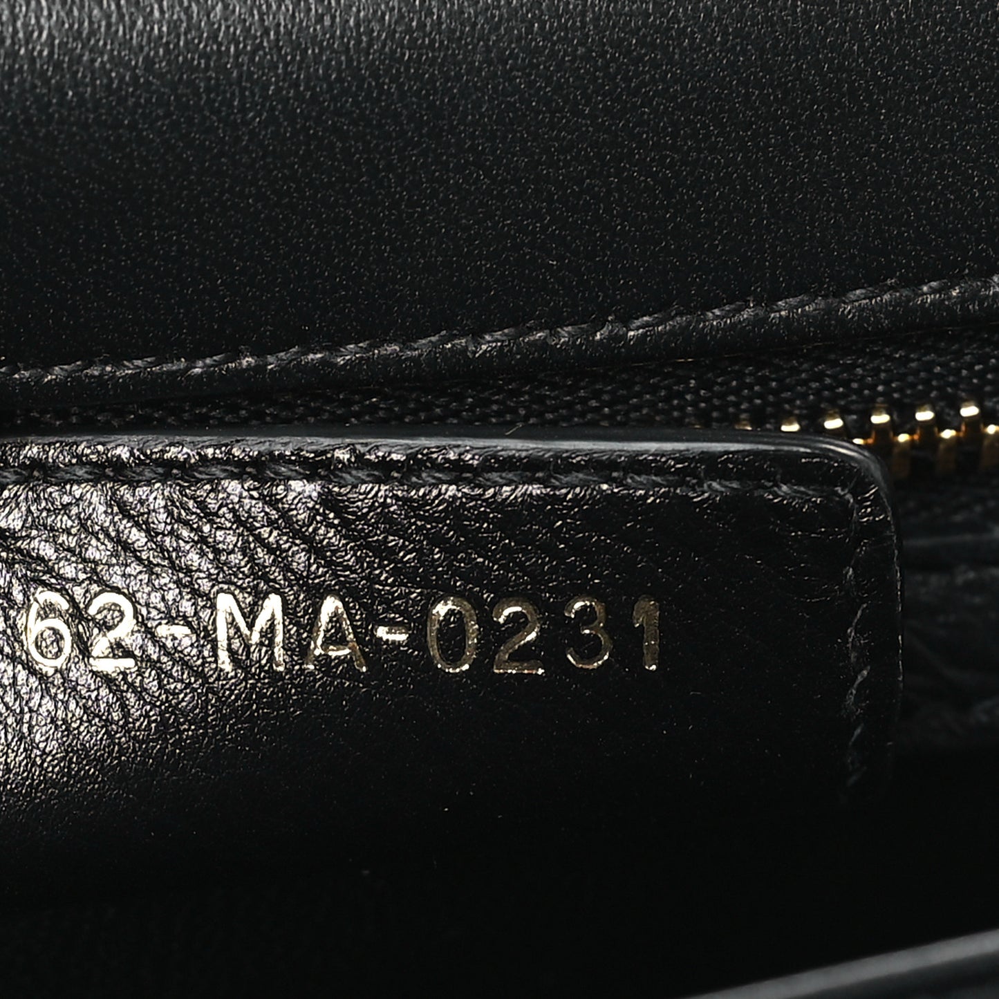 Calfskin Cannage Small Caro Bag Black